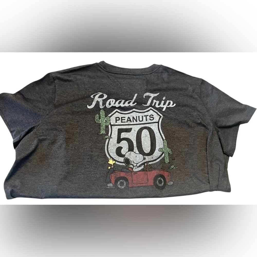 Snoopy Road Trip Tee - Oversized - LAST ONE - Picture 3 of 3